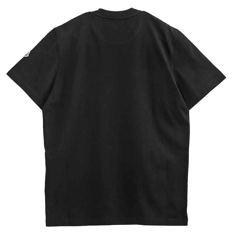 【新品未使用】2025モデル モンクレール Tシャツ センターロゴ フロック L 新品未使用】2025モデル モンクレール Tシャツ センターロゴ フロック