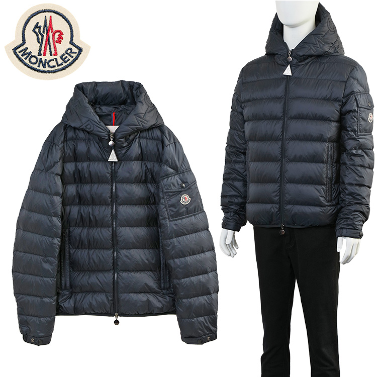 MONCLER NAJAN ショート ダウンジャケット キルティング ロゴ