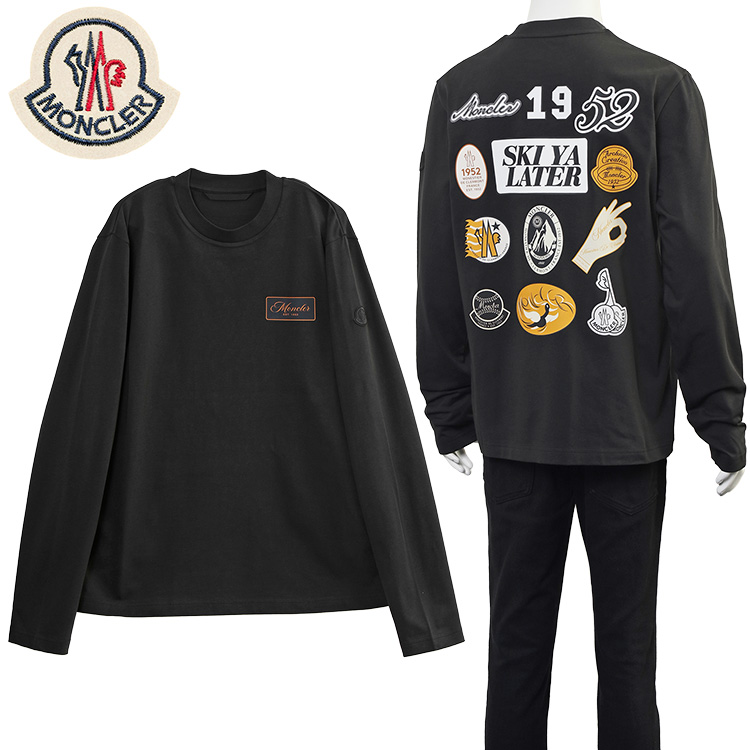 MONCLER（モンクレール） ロンT 長袖 Tシャツ SKI YA LATER 8D000-10