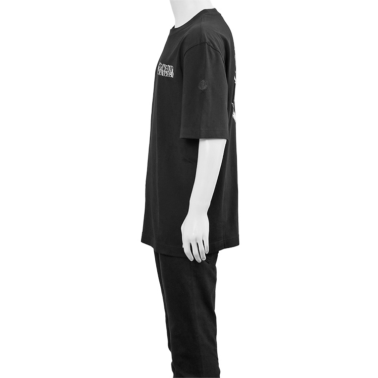 MONCLER（モンクレール） スケッチロゴ Tシャツ ブラック 8C000-36