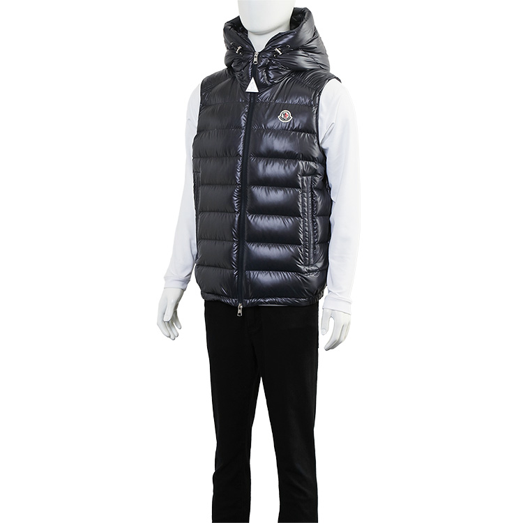 MONCLER（モンクレール） ダブルフード ダウンベスト Barant