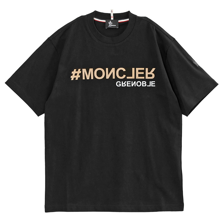 【関税/送料無料】MONCLER*新作*Logo Printed Crewneck T-Shirt Moncler Logo Patch Cotton T-Shirt 129927767 | eBay