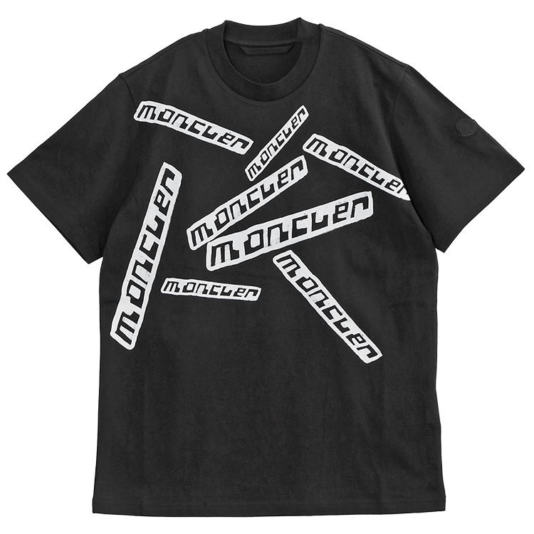 MONCLER Tシャツ オールオーバーロゴ 8C000-44-89AJS-998 楽天市場】モンクレール MONCLER Tシャツ オールオーバーロゴ