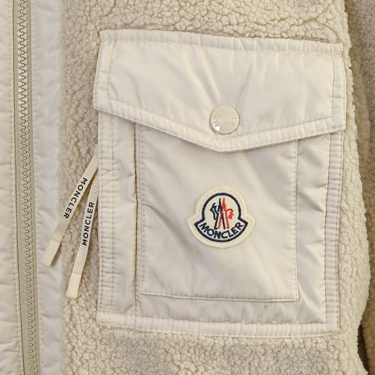 MONCLER（モンクレール） ジップアップテディフリース 8G000-43-89B59