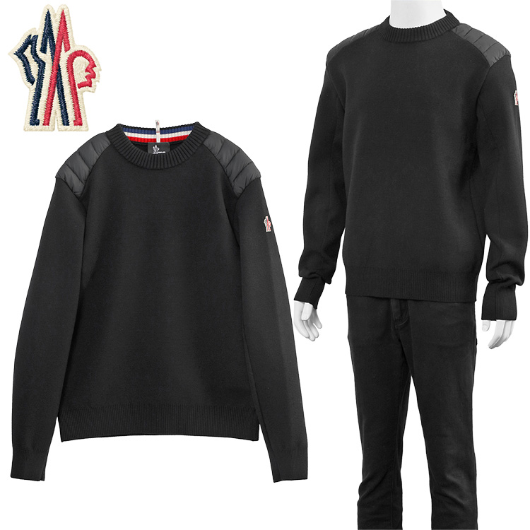MONCLER Grenoble モンクレール グルノーブル ウールニット ダウン