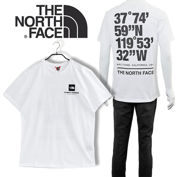 ノースフェイス Tシャツ 座標 バックプリント コーディネート NF0A826X M COORDINATES S/S TEE-EU-FN4