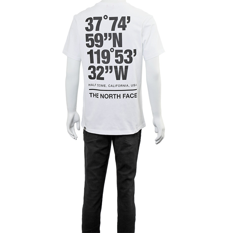 ノースフェイス Tシャツ 座標 バックプリント コーディネート NF0A826X M COORDINATES S/S TEE-EU-FN4