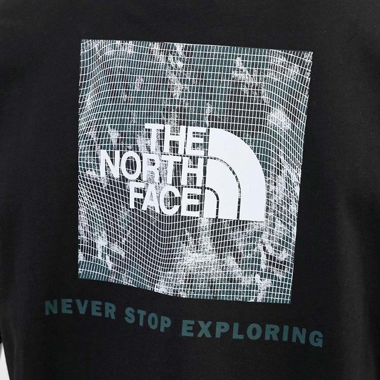 THE NORTH FACE Tシャツ トレイルグリッド NF0A8C4U BOX NSE-943 Buy The North Face Box Nse Tailgrid Infill Tee in black