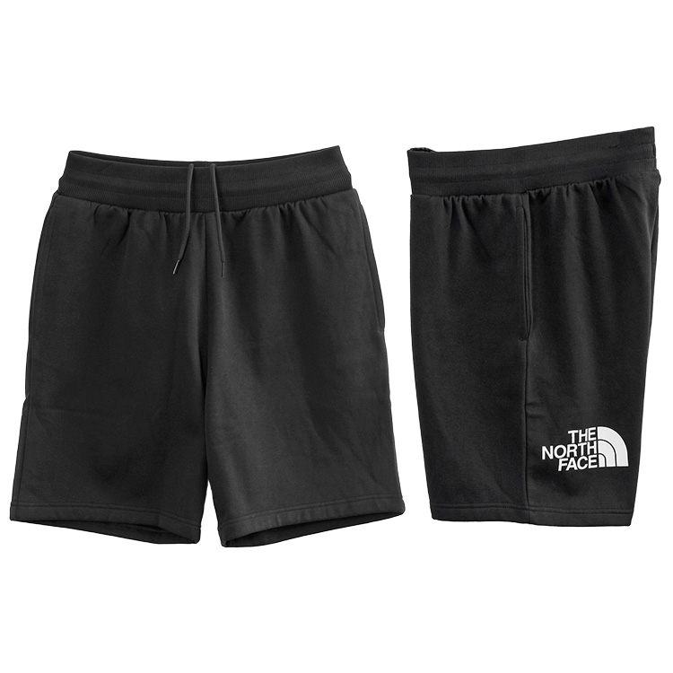 ノースフェイス スウェット ハーフパンツ NF0A8C2S-JK3_BLACK THE NORTH FACE ノースフェイス スウェット ハーフパンツ