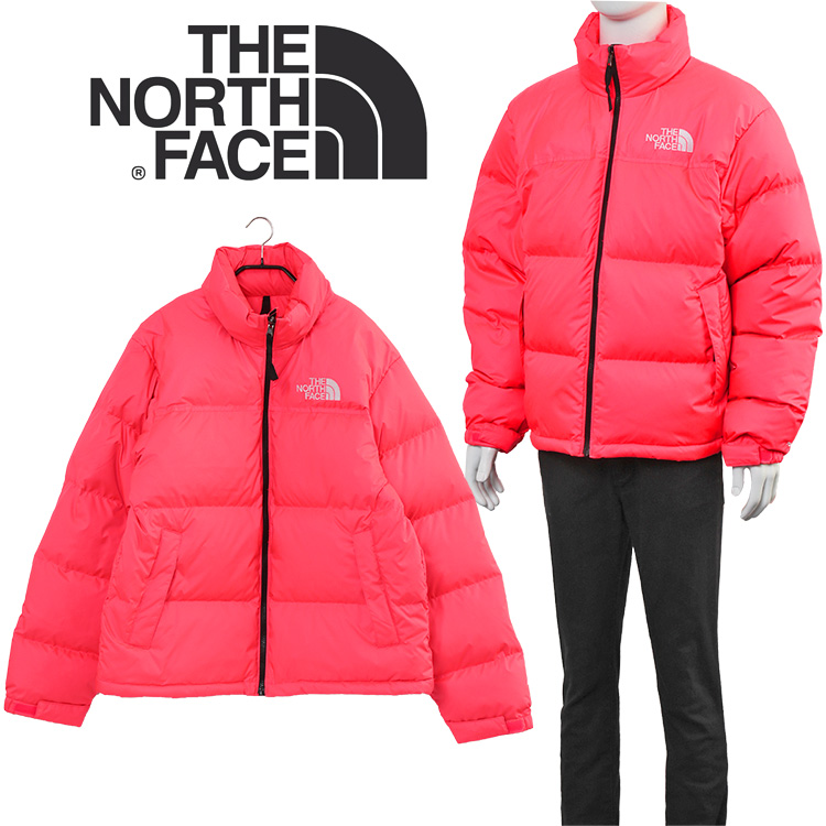 ノースフェイス 1996 レトロ ヌプシ ダウンジャケット NF0A3C8D M 1996 RETRO NUPTSE JACKET-397  BRILLANT CORAL(ネオン ピンク)