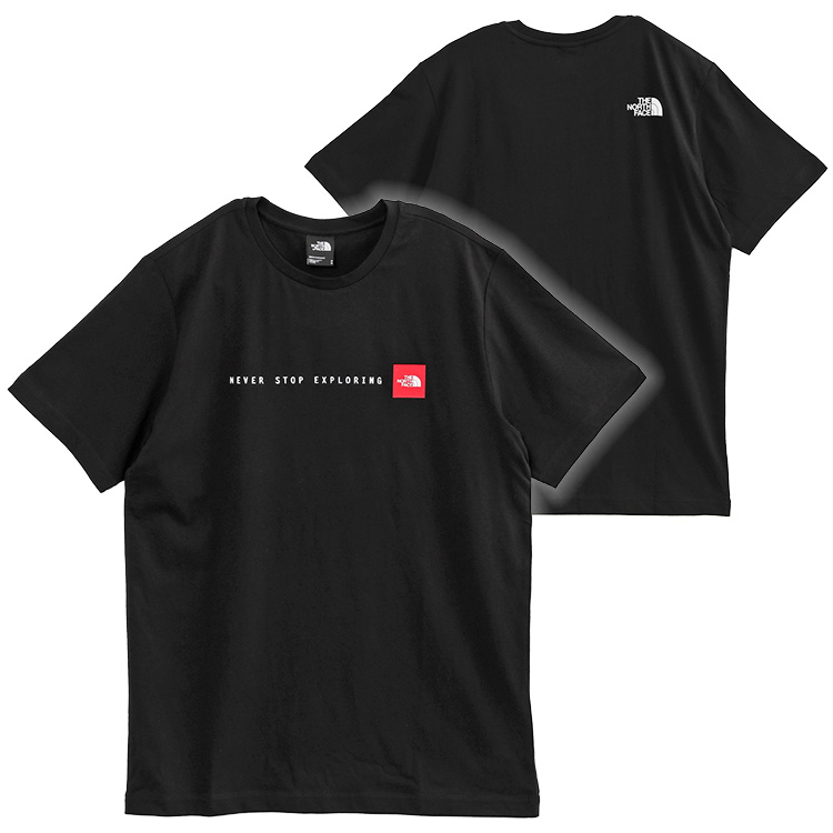 ノースフェイス Tシャツ NEVER STOP EXPLORING TEE NF0A87NS M S/S-JK3｜importbrand-jp｜02