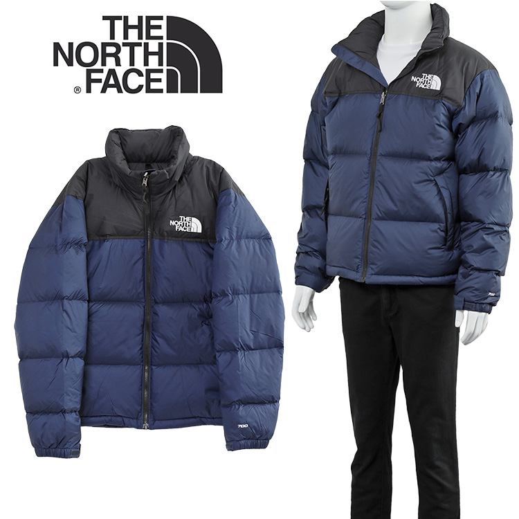 ノースフェイス ヌプシ THE NORTH FACE 1996 レトロ ヌプシ ダウンジャケット リラックスフィット NF0A3C8D M 1996  RETRO NUPTSE JACKET-92A SUMMIT NAVY