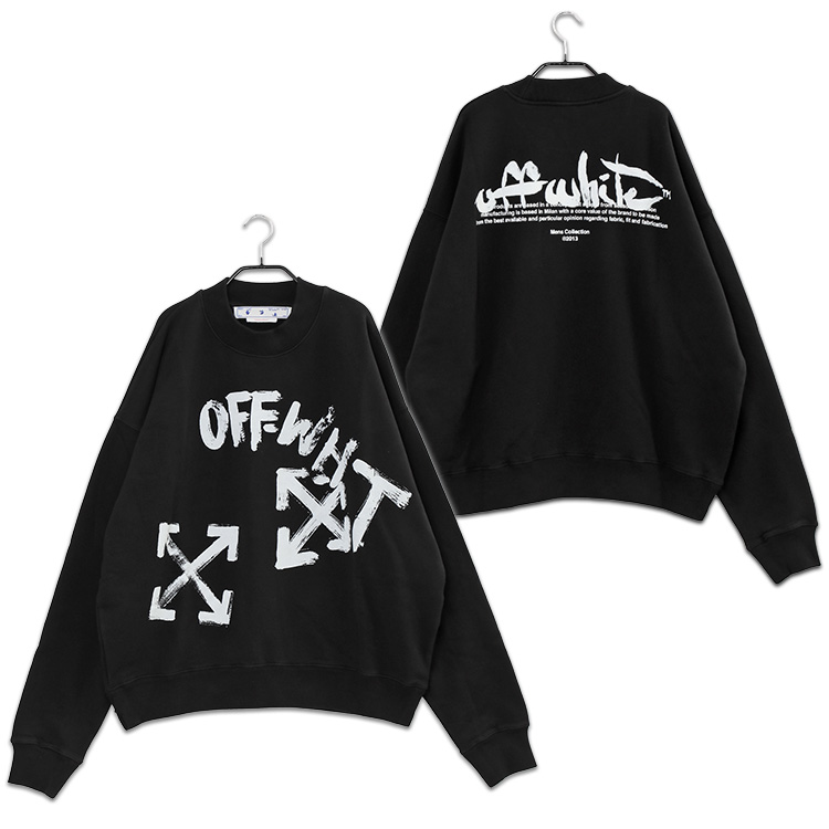 国内即発送】 20SS トレーナー ダイアゴナル スウェット off-white