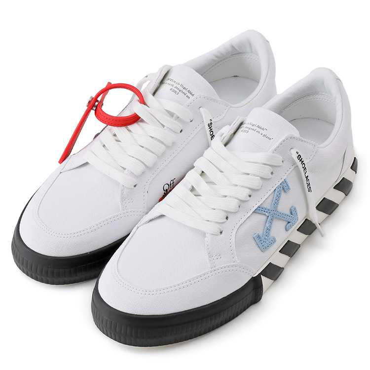 オフホワイト Off-White スニーカー LOW VULCANIZED CANBAS