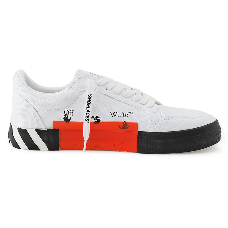 オフホワイト Off-White スニーカー LOW VULCANIZED CANBAS