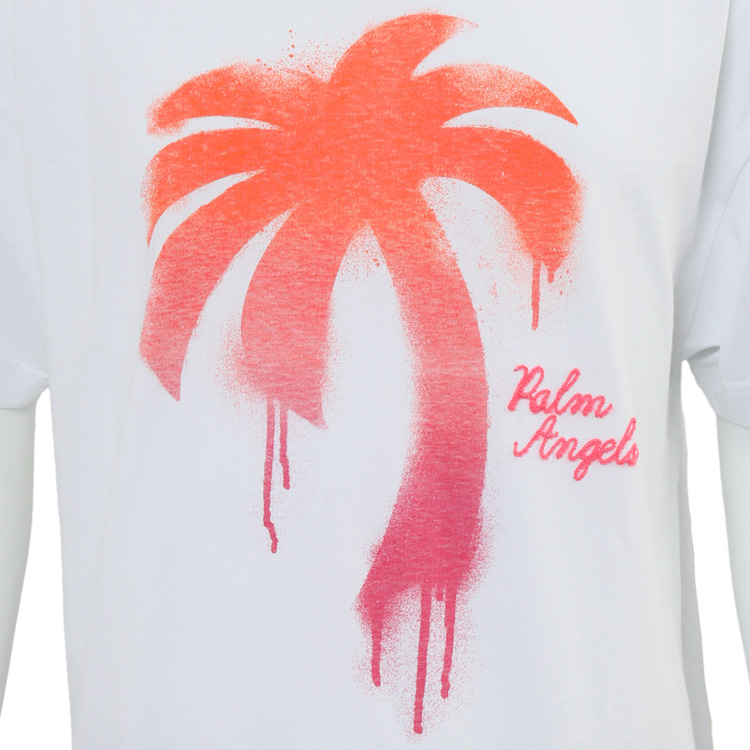 パーム エンジェルス Palm Angels ピュア コットン スプレー パーム Tシャツ PMAA001F22JER011-0132 :  palm050822001 : IMPORTBRAND JP - 通販 - Yahoo!ショッピング