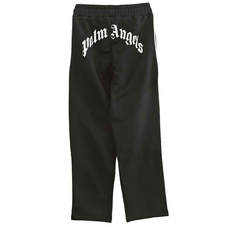 PALM ANGELS パームエンジェルス　スポーツウェア　脚長効果　ヨガウェア Palm Angels（パームエンジェルス） カーブロゴ スウェット パンツ