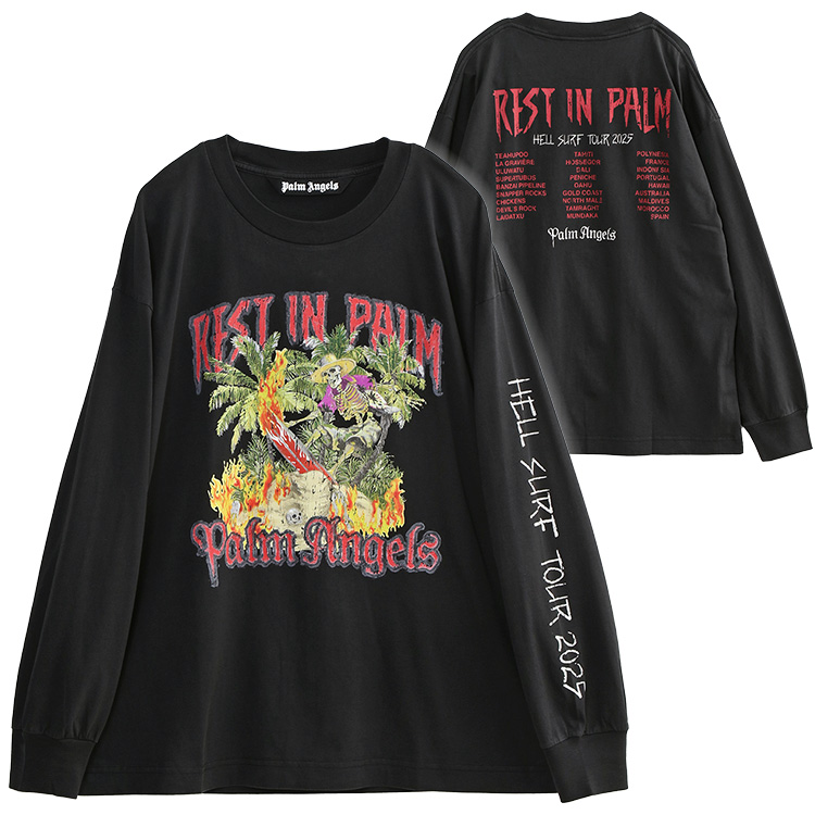 Palm angels パームエンジェルス ロングTシャツ 【公式通販】
