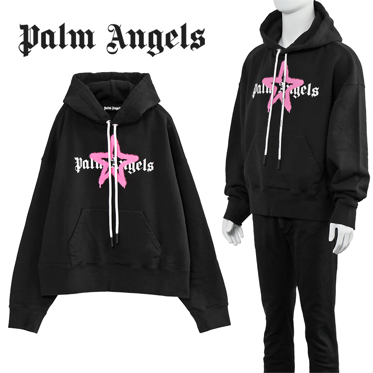 パーム エンジェルス Palm Angels パーカー Star Sprayed Hoodie