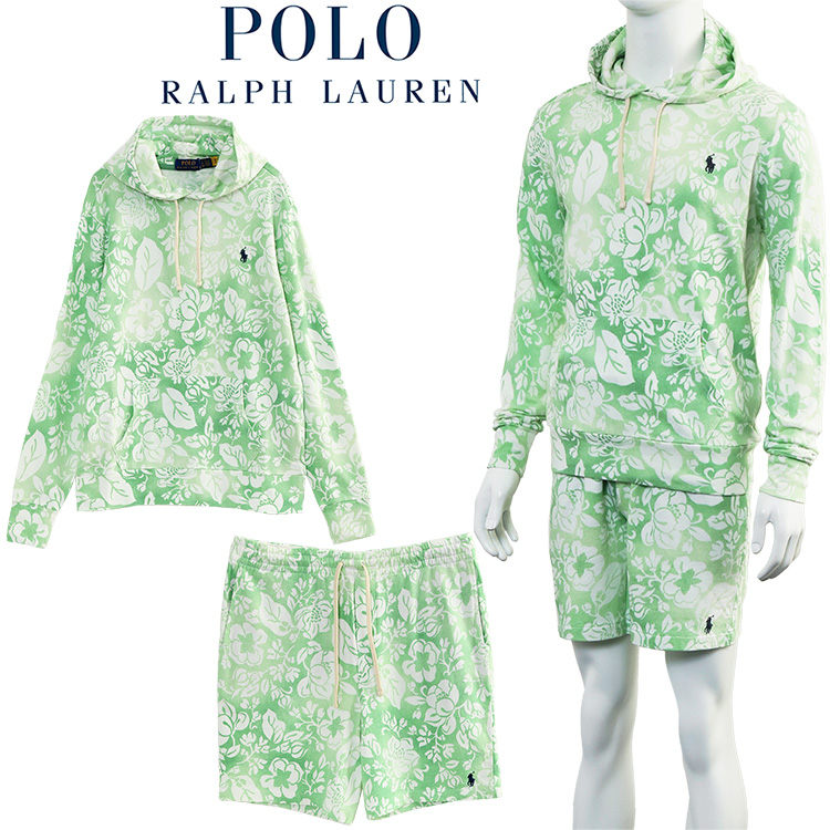 POLO セットアップ パーカー ハーフパンツ 710963500/710963501 POLO RALPH LAUREN ポロ ラルフローレン セットアップ パイル