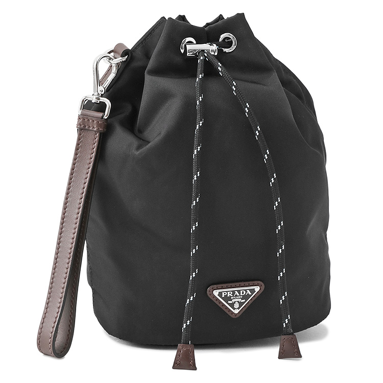 PRADA（プラダ） スピードロック Re-Nylon x レザー ポーチ 2NE067