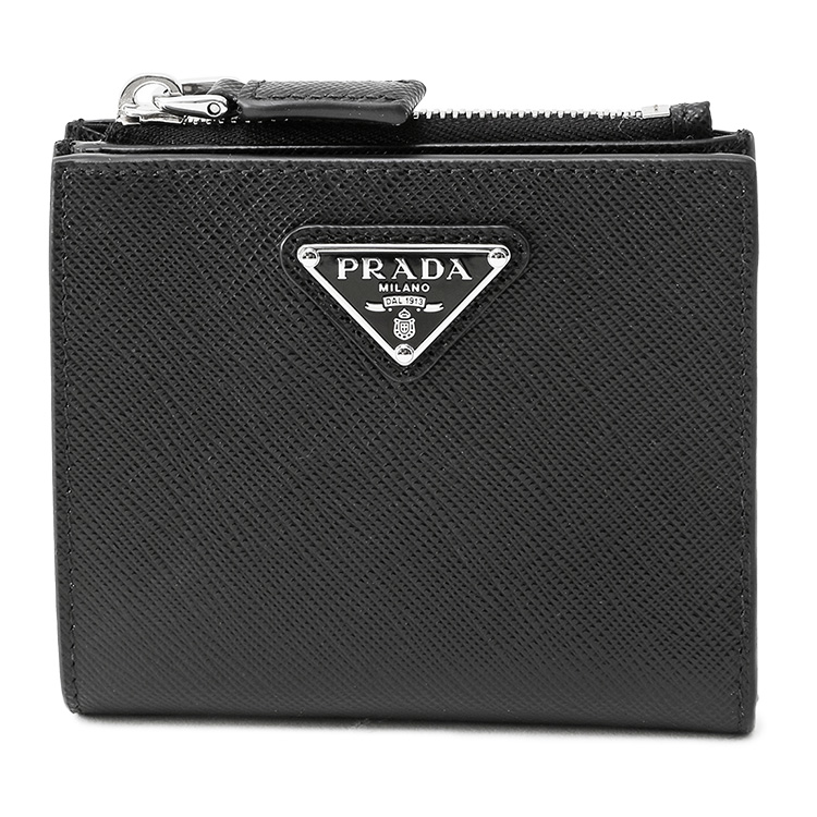 PRADA（プラダ） 二つ折り財布 2ML049 サフィアーノトライアングル