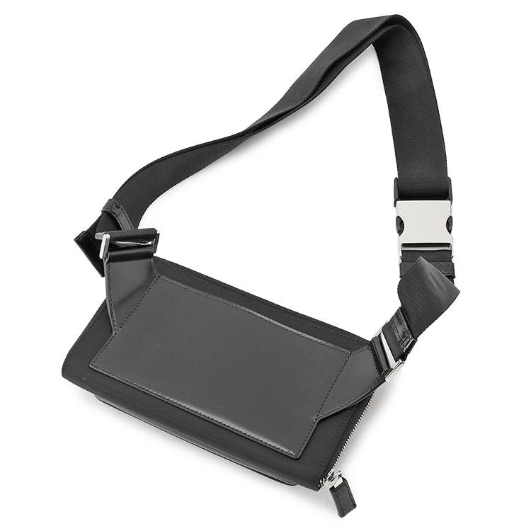 PRADA Re-Nylon x ブラッシュドレザー バッグ 2VH156-789-F0002 PRADA プラダ Re-Nylon xブラッシュドレザー ショルダーバッグ