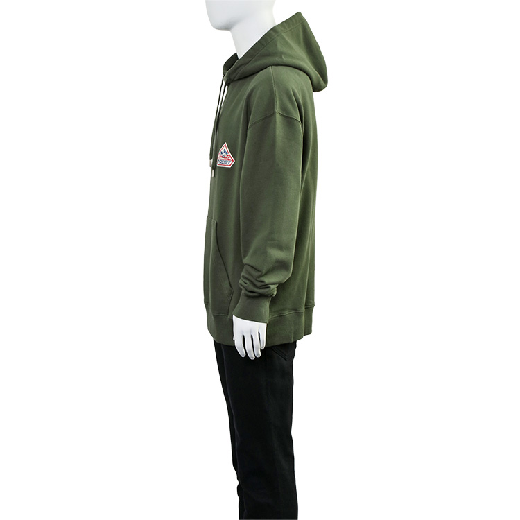 PYRENEX プルオーバー パーカー メンズ HUS018 P3170 DEEP KHAKI Pyrenex ピレネックス PYRENEX パーカー ジャーニーブラッシュ