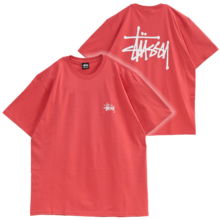 ステューシー STUSSY Tシャツ ベーシックロゴ BASIC STUSSY TEE 1904870-PEPPER｜importbrand-jp｜02