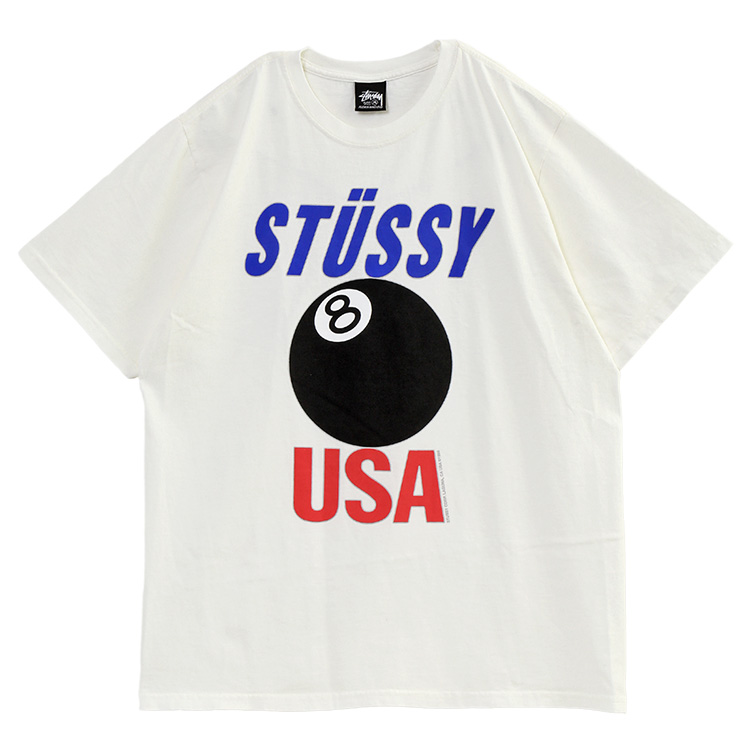 ステューシー STUSSY 8ボール USA Tシャツ STUSSY USA PIG. DYED T...