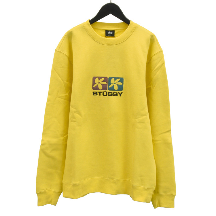 ステューシー STUSSY スウェット トレーナー 118395-LEMON