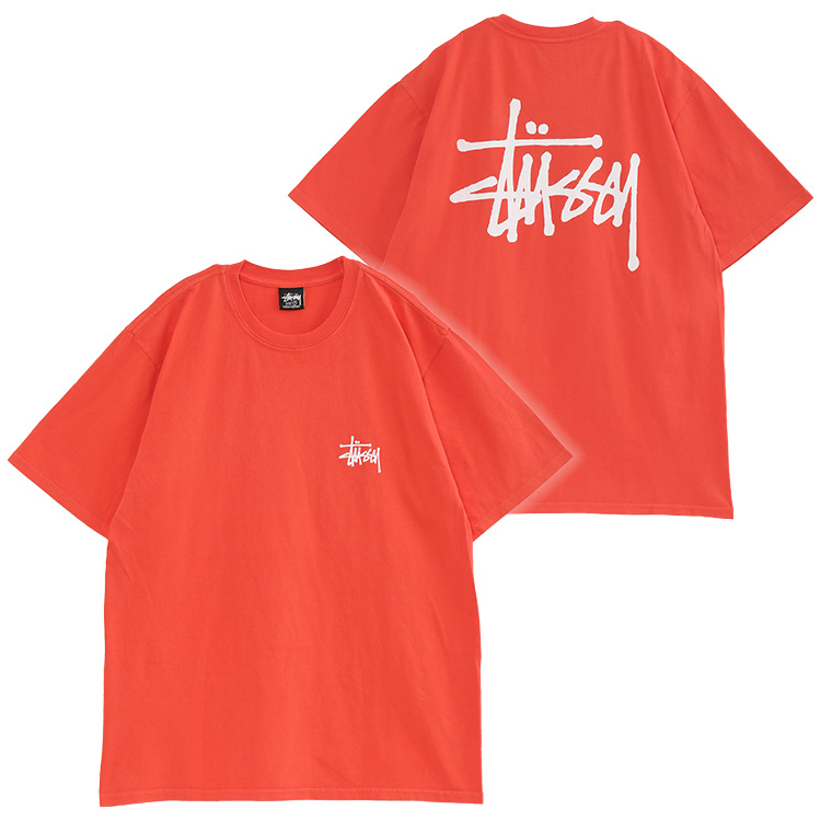 ステューシー STUSSY Tシャツ BASIC STUSSY PIGMENT DYED TEE 1904879