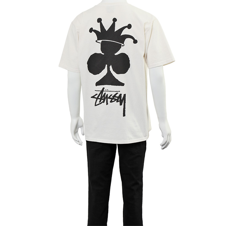 ステューシー ストックロゴ STUSSY Tシャツ CLUB CROWN PIG.DYED TEE