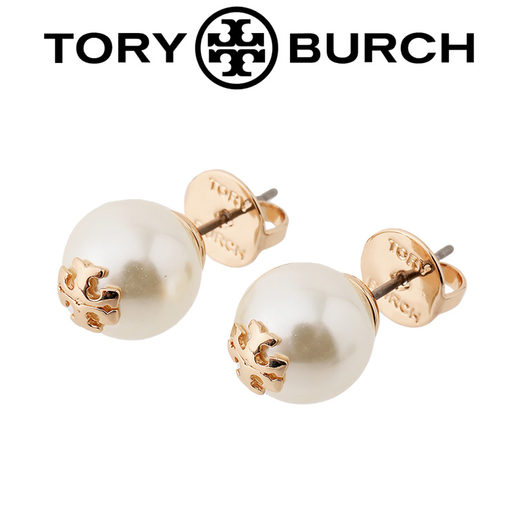 TORY BURCH（トリーバーチ） キラ パール スタッズ ピアス 18151-110