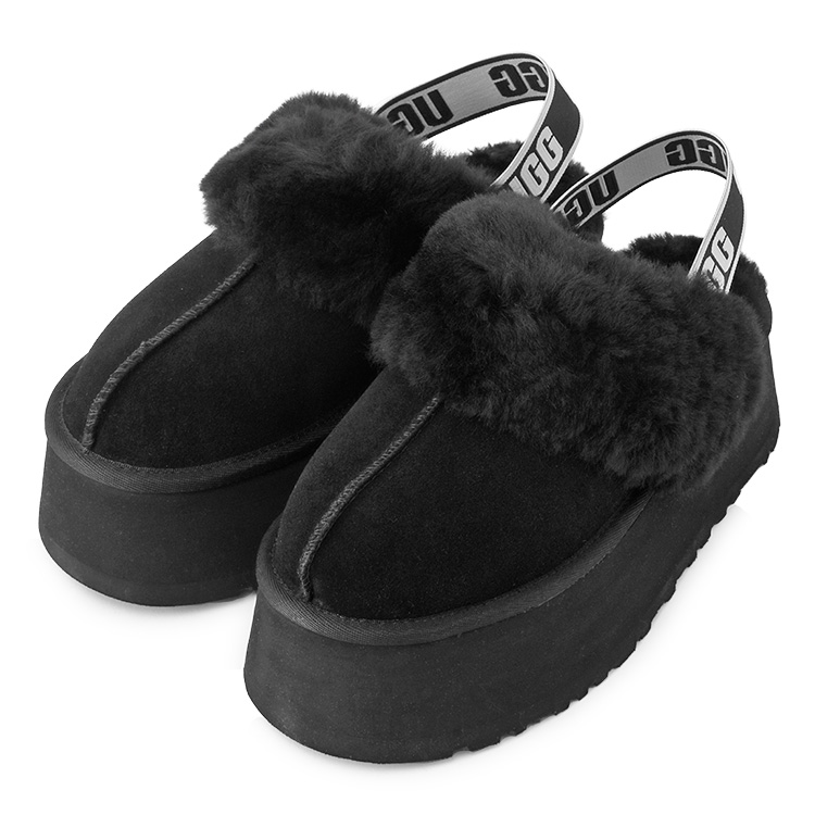 UGG（アグ） ムートン サンダル ファンケット 1113474 FUNKETTE-BLACK