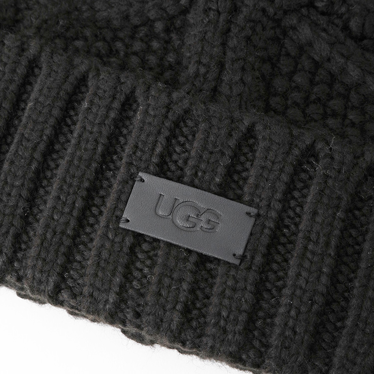 UGG（アグ） ケーブル ビーニー ウィズ ポム 100819 CABLE BEANIE WITH