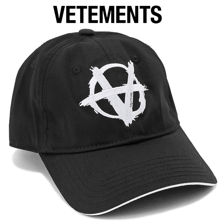 ヴェトモン VETEMENTS アナーキー キャップ Anarchy Logo Cap