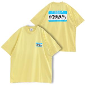 ヴェトモン VETEMENTS Tシャツ My Name Is Vetements Faded T-...