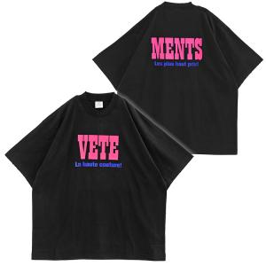 ヴェトモン VETEMENTS Tシャツ La Haute Couture T-shirt UE63...