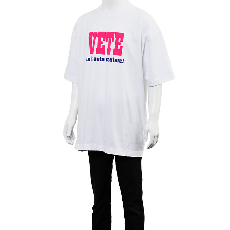 ヴェトモン VETEMENTS Tシャツ La Haute Couture T-shirt UE63TR740W
