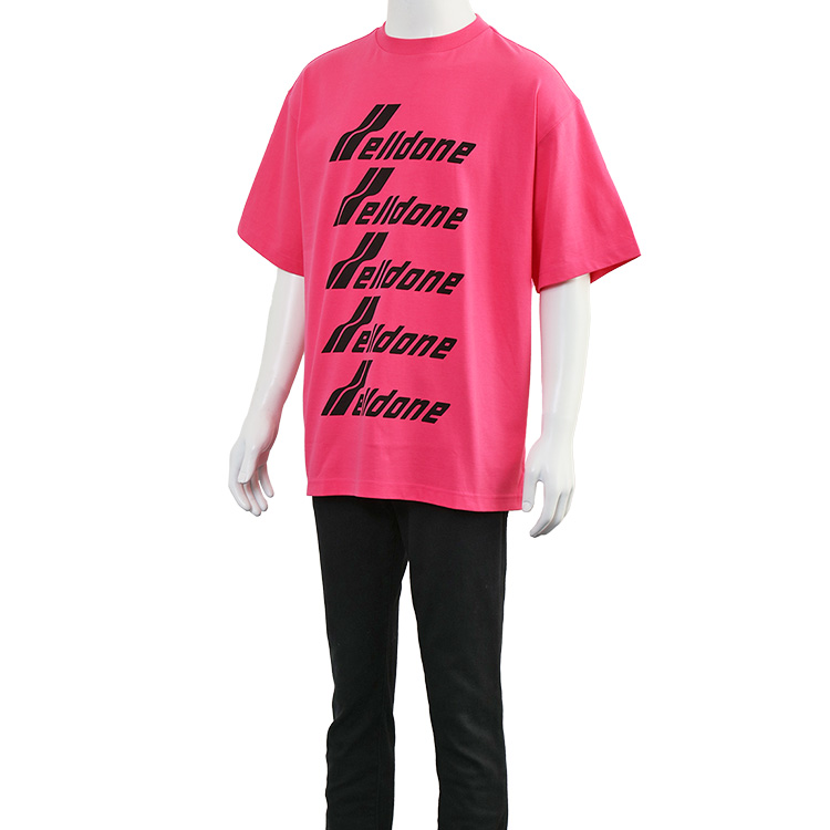 WE11DONE ウェルダン Tシャツ フロントロゴ オーバーサイズ WD