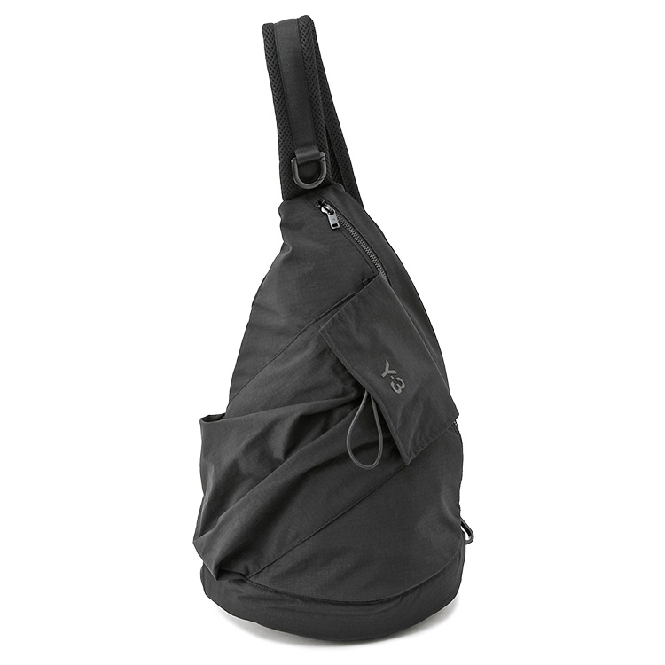 Y-3 ワイスリー スリングバッグ KD0214-BLACK ユーティリティー 撥水