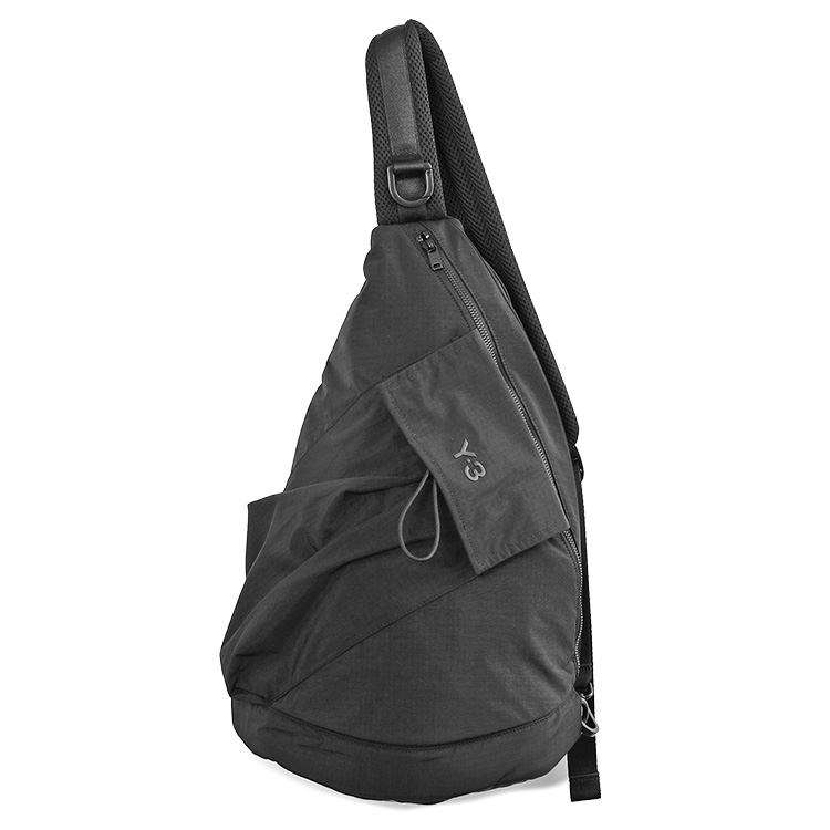 Y-3 ワイスリー スリングバッグ KD0214-BLACK ユーティリティー 撥水 