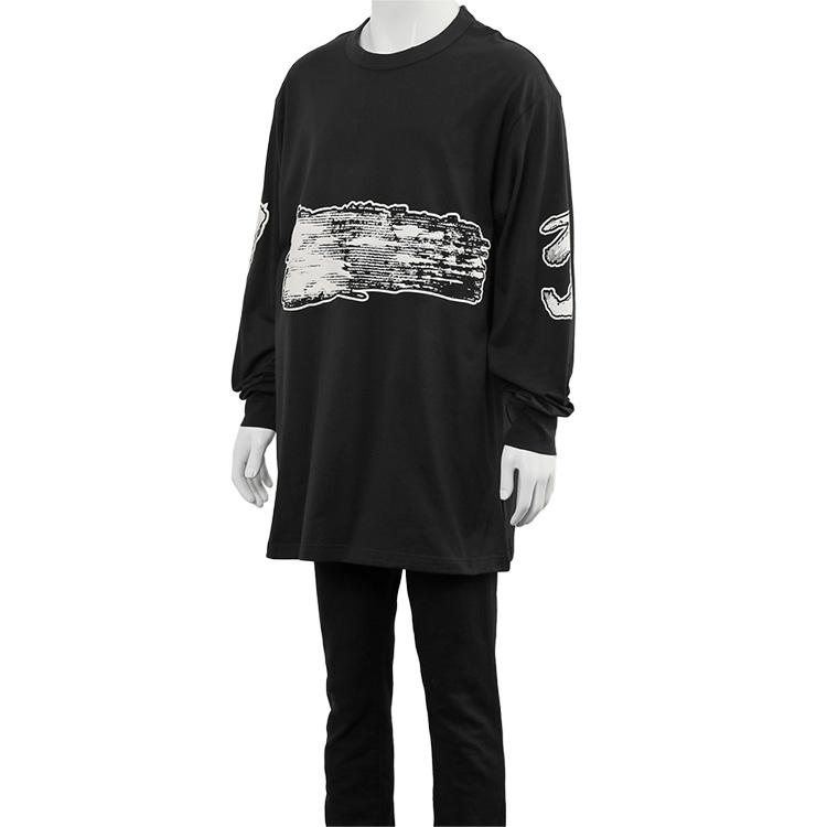 ワイスリー Y-3 ロンT 長袖 Tシャツ ルーズフィット GFX LS TEE H44811