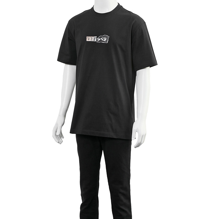 Y-3 グラフィック Tシャツ GFX SHORT SLEEVE TEE KQ9750-BLACK