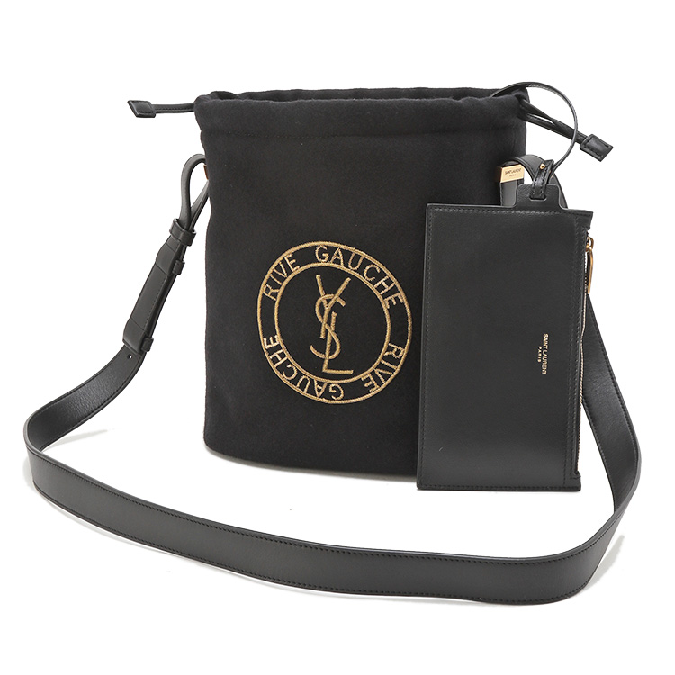 サンローラン SAINT LAURENT YSL RIVE GAUCHE メンズ バケットバッグ 710261-FAAJ6-1055
