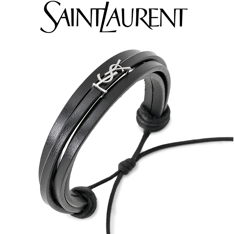 SAINT LAURENT サンローラン カサンドラ マルチストランドブレスレット