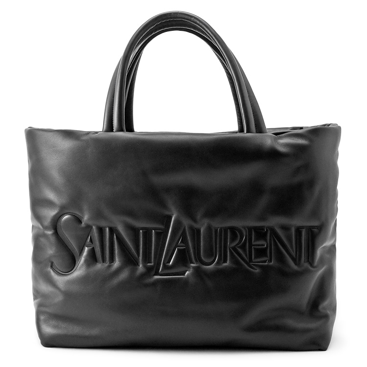 SAINT LAURENT ワイド パファー トートバッグ 756269-AACIW-1000