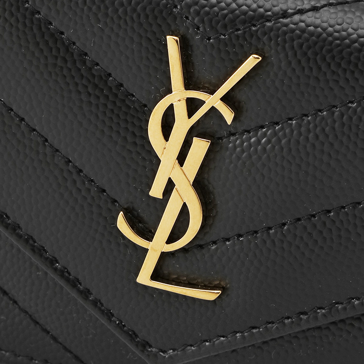 SAINT LAURENT サンローラン カサンドラ カードケース フラップ式