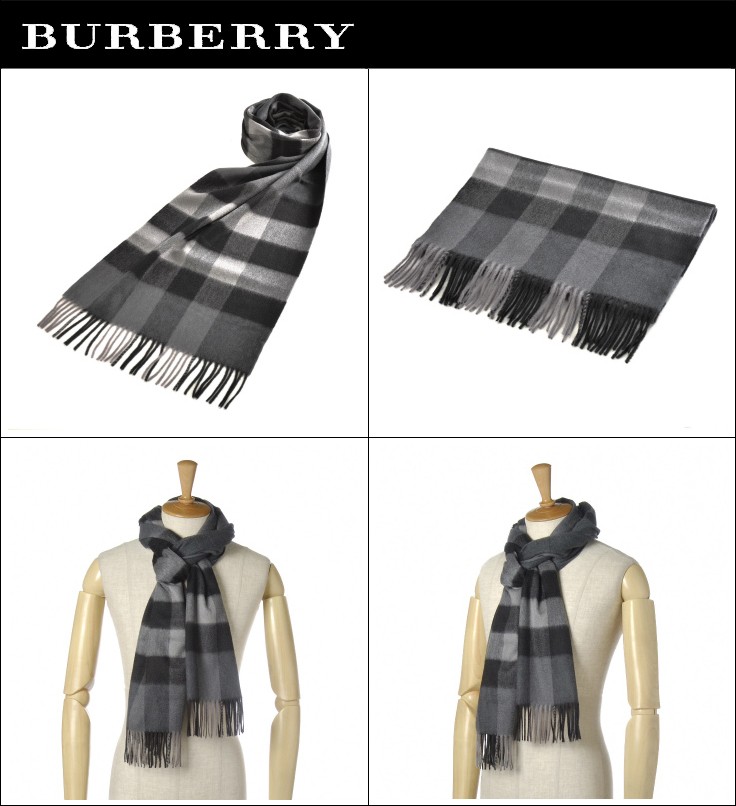 BURBERRY バーバリー/BURBERRY スカーフ メンズ チェック